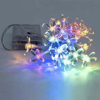 Світлодіодна гірлянда Altalusse Multicolor 20LED, 3м, 1 режим, 3*AA ( INL-2708B-20) З 12шт.батарейок в комплекті