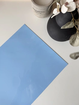Термотрансферна плівка для термопереносу Блакитна Siser 10*25 см