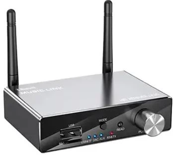 Програвач HIFI LY35 Bluetooth 5.3 аудіо приймач передавач SPDIF, Toslink, 3.5mm, RCA, AUX