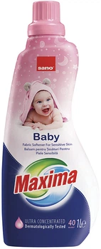 Суперконцентрований пом'якшувач для білизни Sano Baby 1 л (7290102991419)