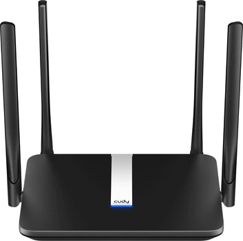 Маршрутизатор роутер Cudy LT500 AC1200 Wi-Fi Mesh 4G LTE Cat4 Router 2.4 ГГц/5 ГГц Black (LT500)