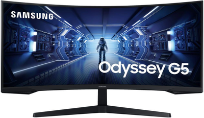 Монитор 34 дюйма Samsung Odyssey G55T (LC34G55TWWPXEN) Б/У