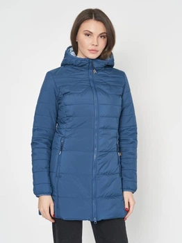 Куртка женская Cmp Woman Jacket Long Fix Hood XS Синій 32K1556-M928