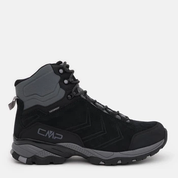 Черевики чоловічі CMP Melnick Mid Trekking Shoes Wp 40 Чорно-сірий (3Q18587-U901)