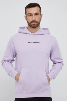 Кофта мужская Helly Hansen Core Graphic Hoodie Hoodie In Lilatech XL Фіолетовий 53924-699