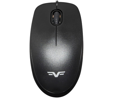 Компьютерная мышка Frime , USB, оптична, 1000 dpi, 3 кнопки, 1.75 м Black