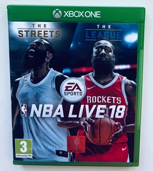 NBA Live 18, английская версия - диск для Xbox One, Б/У