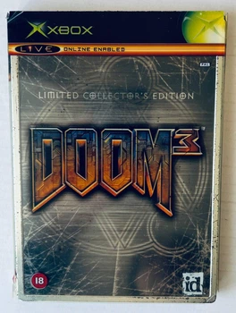 DOOM 3 Limited Collector's Edition + Steelbook, английская версия - диск для XBOX Original, Б/У