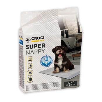 Одноразовые пеленки для щенков и собак 60*40 см Croci Super nappy 10 шт/уп