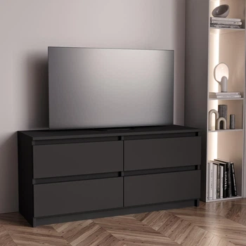 Комод Furnigrade КМ - 11 антрацит 1100х511х376