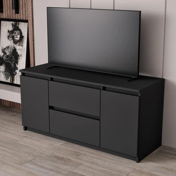 Комод Furnigrade КМ - 12 антрацит 1100х530х400