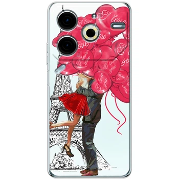 Силіконовий чохол BoxFace Tecno POVA 6 Neo Love in Paris (61670-up2460)