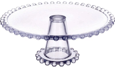 Страва тортівниця "Bauble Glass" Ø28см скляна на ніжці