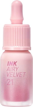 Tint do ust Peripera Ink Airy Velvet w płynie 21 Fluffy Peach 4 g (8809828419719)