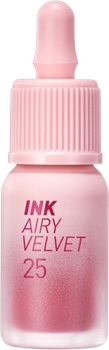 Tint do ust Peripera Ink Airy Velvet w płynie 25 Zazzy Peach 4 g (8809828419757)