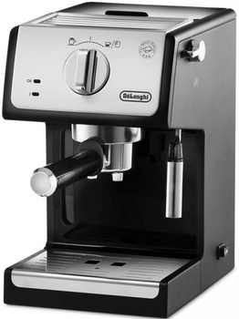 Кавоварка рожкова DELONGHI ECP 33.21 BK Silver