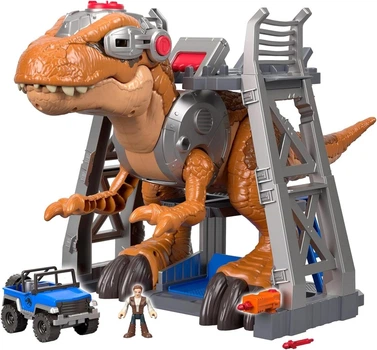 Інтерактивна іграшка Тірекс Тиранозавр Imaginext Jurassic World Dinosaur TRex and Owen Grady