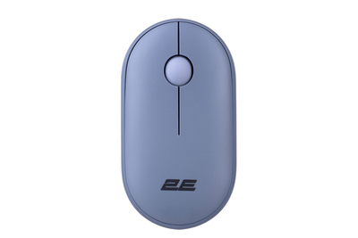 Беспроводная мышка для ноутбука 2E MF300 Silent WL/BT синяя ТМ