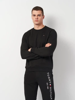 Світшот чоловічий Tommy Hilfiger 11400.1 M Чорний (smt2000000024622)