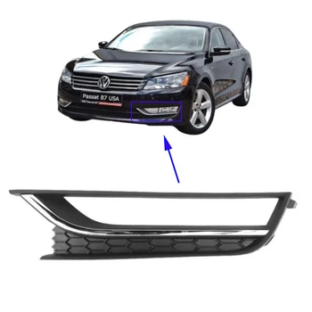 Решітка бампера під ПТФ ліва VW Passat B7 NMS 2011-15 р 561-853-665-A-9B9