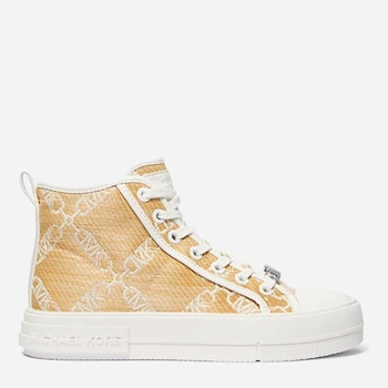 Женские кеды высокие Michael Kors 975770888 39 Белый/Бежевый (1159817491)