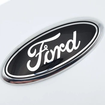 Емблема логотип Ford 144*58 мм (хром+чорний) 2N11-N425A52-AA