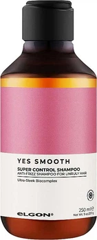 Шампунь для непослушных волос Elgon Yes Smooth Super Control Shampoo 250 мл (8056284451290)