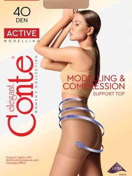 Колготы 40 Den женские Conte Active 2 р Shade (4810226006863)