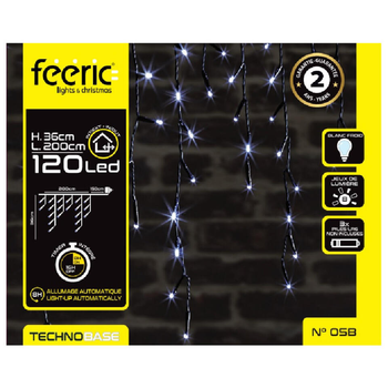 Світлова завіса Feeric Lights & Christmas icicles 120 LED (3560238912812)