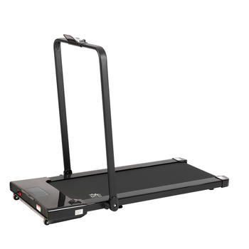 Электрическая беговая дорожка Fit To Sky ES-T2002. ЖК-дисплей + Антискользящее покрытие + Транспортировочные колёса