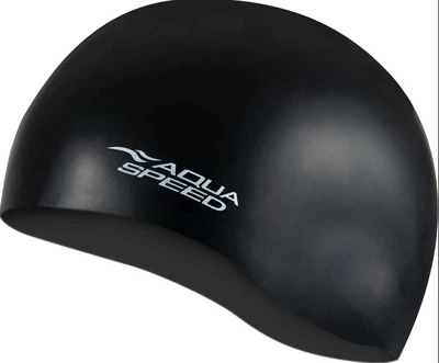 Шапочка для плавания Aqua Speed ​​Soft Latex Уни латекс black