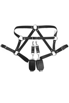 Бондажный набор Art of Sex - Bondage set Anasteisha Черный XS/S/M