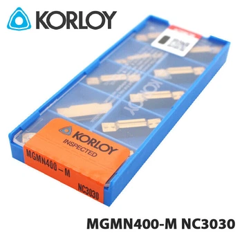 Токарні відрізні пластини KORLOY MGMN400-M NC3030 10 шт