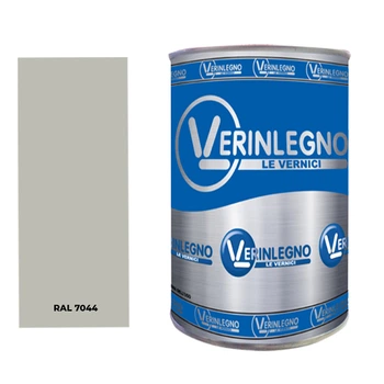 Краска водная для дерева Verinlegno RAL 7044 (1 кг)