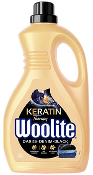 Засіб для прання рідкий Woolite для чорних та джинсових тканин з Кератином 2.7 л (5900627090482)