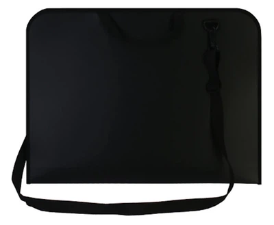 Портфель пластиковый на молнии А3 "Cool for school" CF30004 черный -pv313
