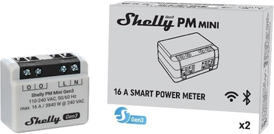 Inteligentny miernik zużycia energii Shelly PM Mini Gen3 (3800235261613)