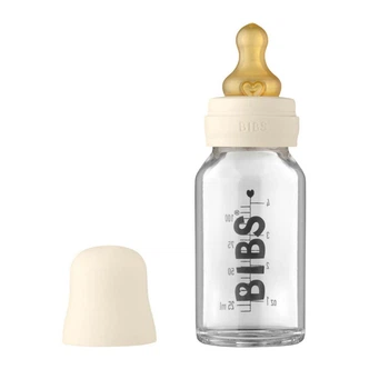 Стеклянная бутылочка BIBS Ivory 110 мл.