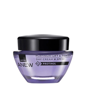 Денний ліфтинг-крем для обличчя Avon Anew Platinum з протінолом SPF 20 50 мл