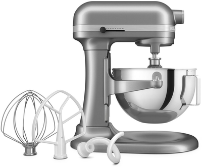 Maszyna kuchenna KitchenAid Heavy Duty 5.2 L 5KSM55SXXECU ze składanym blokiem Silver (5413184802042)