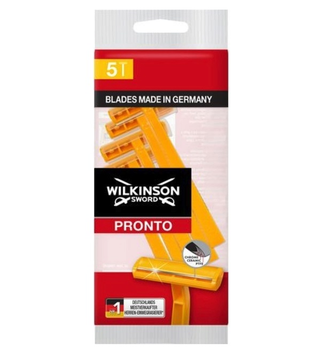 Одноразовий верстат для гоління чоловічий Wilkinson Sword Pronto 5 шт