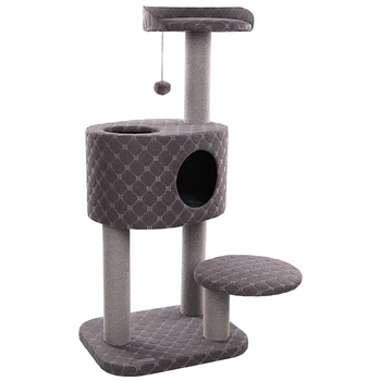 Кігтеточка (дряпка) для котів Flamingo Spencer ігровий комплекс 65х62х109см (561384)