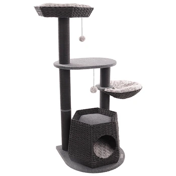 Кігтеточка (дряпка) для котів Flamingo Berliot ігровий комплекс 90х65х118см (561380)