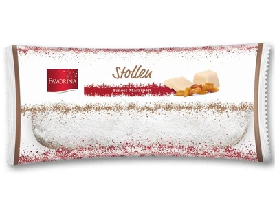 Різдвяний кекс штоллен з марципаном та родзинками Favorina Stollen 1 кг (1700003)