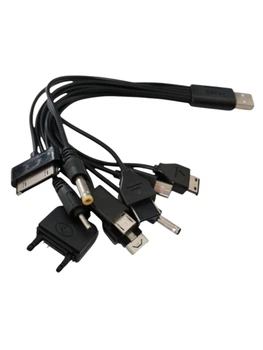 Мульти переходник адаптер 10 в 1 USB для зарядки ретро телефонов UKC IOOI