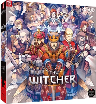 Пазл GOOD LOOT The Witcher Northern Realms 500 ел. (5908305246756)