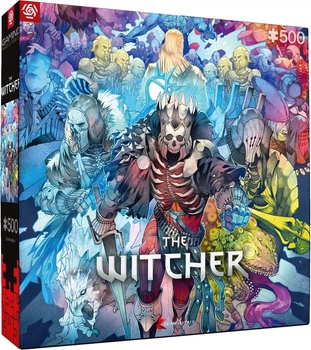 Пазл "GOOD LOOT Witcher Monster Faction Puzzles" 500 эл. (5908305242925)