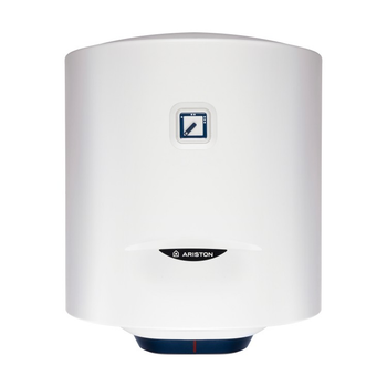 Водонагрівач електр. Ariston круглий BLU1 R PL DRY, 50л, 1,5кВт, сухий тен, мех. кер-ння, C, Італія, білий (3201453)