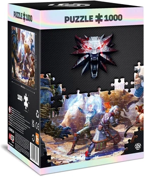 Пазл GOOD LOOT Witcher: Geralt & Triss in Battle puzzles 1000 ел. (5908305233619)