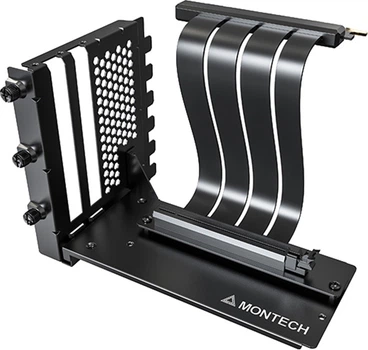 Комплект для вертикального монтажу відеокарти Montech VGM Black (VERTICAL GPU MOUNT KIT(B))